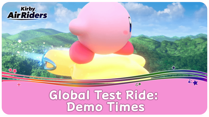 Kirby Air Riders Global Test Ride Demo Guide