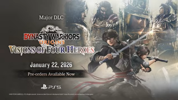 Dynasty Warriors Origins DLC Visions of Four Heroes