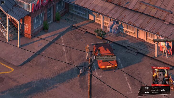 Eugene in Rue Valley Parking Lot