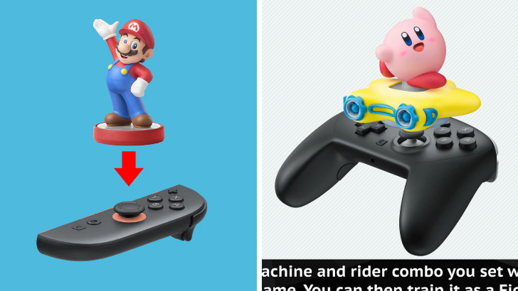 Tap the amiibo on the NFC Touchpoint