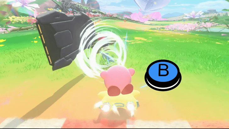 Press B for Copy Ability