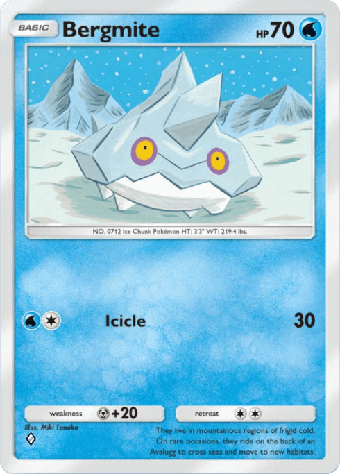 Pokemon TCG Pocket - B1 074 Bergmite