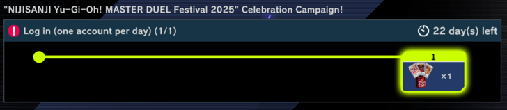 Master Duel - Free Structure Deck during NIJISANJI Campaign