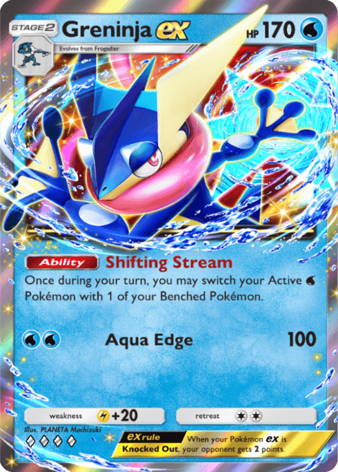 Pokemon TCG Pocket-  Greninja ex(B1 073)