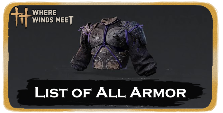 List of All Armor