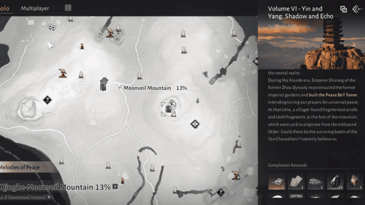 Cries in the Distance Map Location