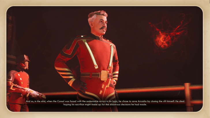 Consul Sacrificed Himself Ending