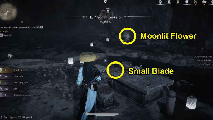 WWM - Get the Small Blade and Moonlit Flower