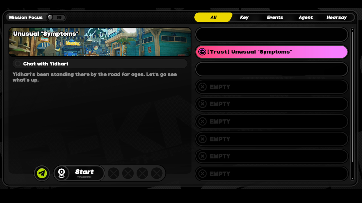 Unusual Symptoms Commission