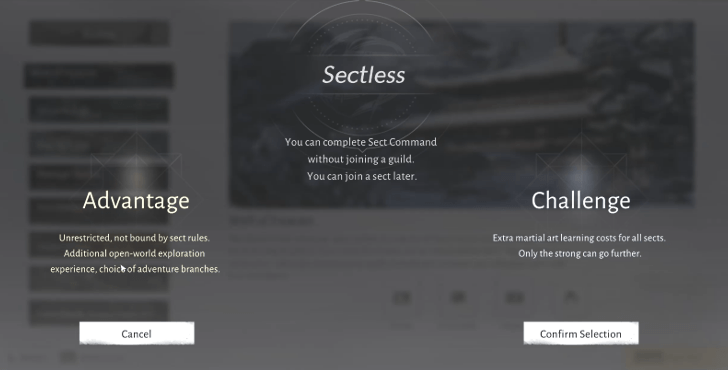 List of All Sects - Sectless