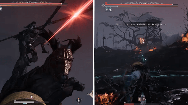 Deflect Red Attacks and Dodge Yellow Attacks