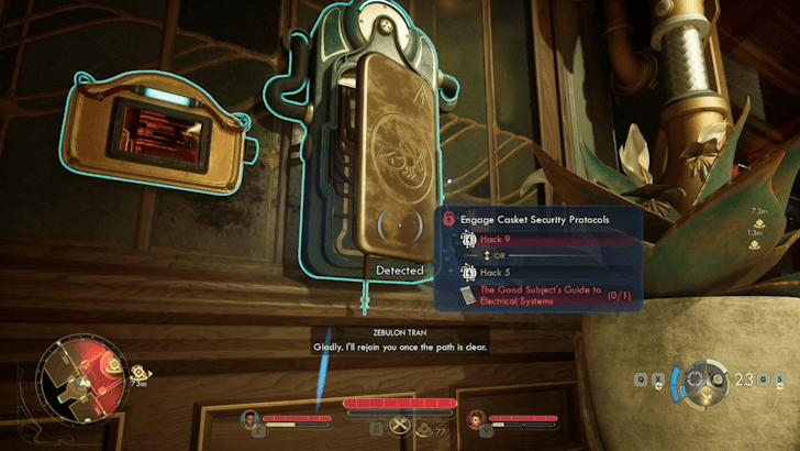 Engage Casket Security Protocols