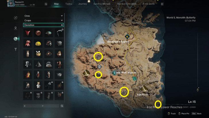 Once Human - Electric Eel Location