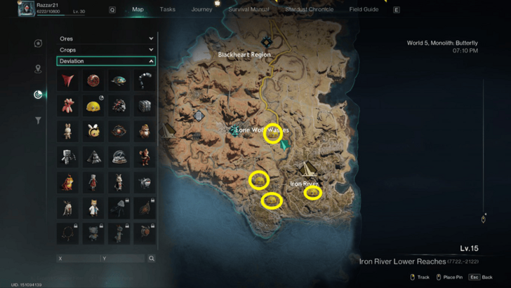 Once Human - Festering Gel Location