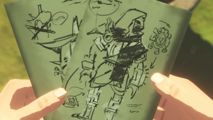 portraits of the Knight Construct and Calamo