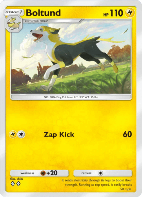 Pokemon TCG Pocket - B1 096 Boltund