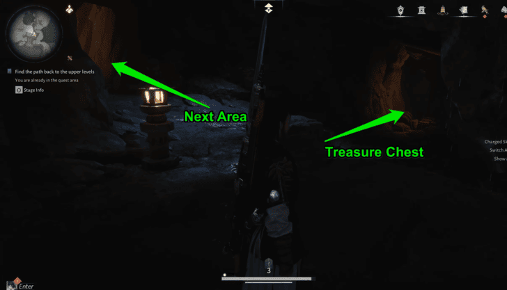 Unlock the Door to the Next Area