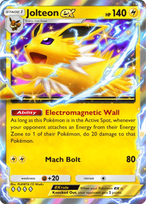 Pokemon TCG Pocket-  Jolteon ex(B1 081)