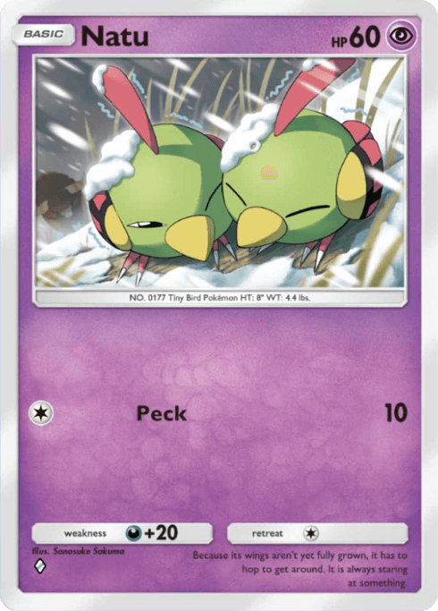 Pokemon TCG Pocket - B1 097 Natu
