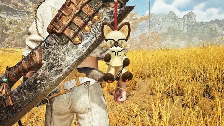 Felyne Colonel Sanders in Monhun Wilds