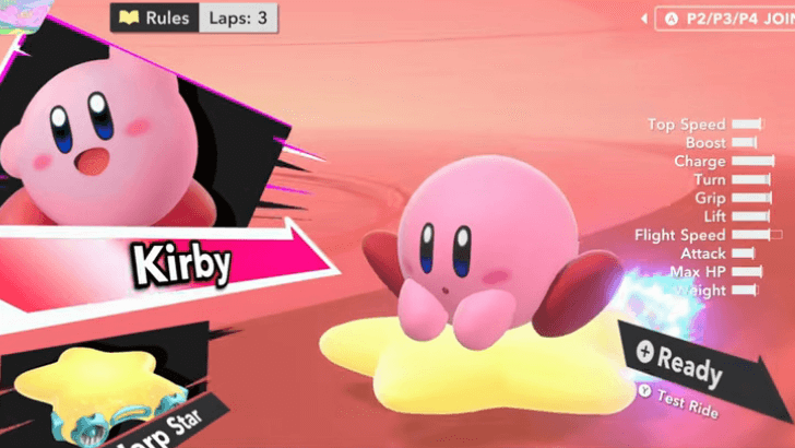 Rider and Machine Combo Selection