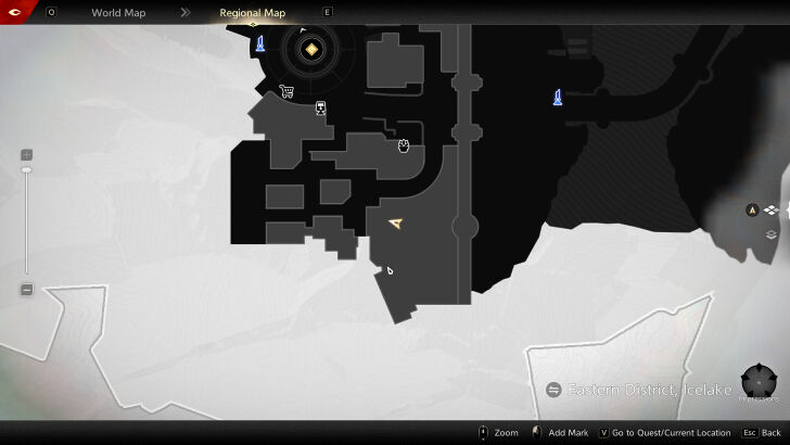 Southern Icelake Shooting Challenge 1 Map