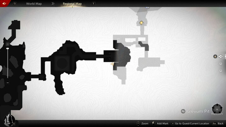 Glevum Pit Traversal Challenge 3 Map