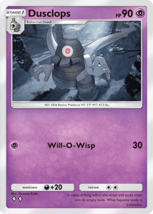 Pokemon TCG Pocket - B1 104 Dusclops