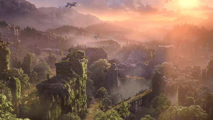 Panoramic Shot of the Deadlands