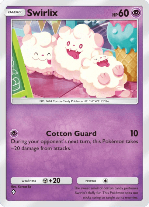 Pokemon TCG Pocket - B1 117 Swirlix