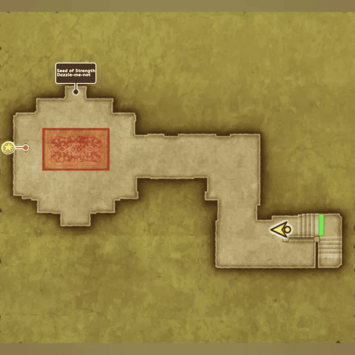 Shivering Shrine Map and Treasure Chests