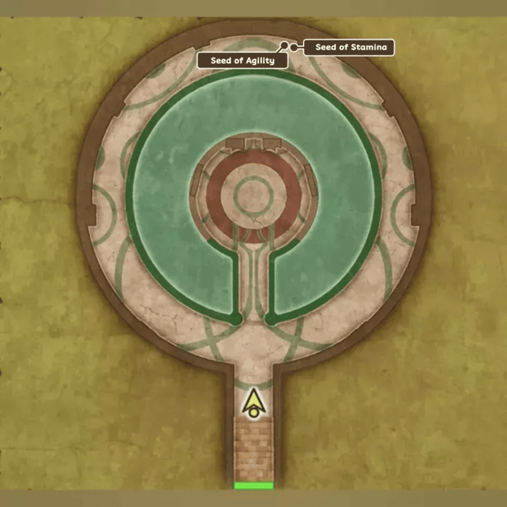 Shrine of Revelations Map and Treasure Chests