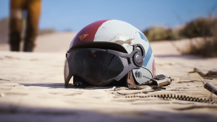 ARC Raiders Helmet On The Ground