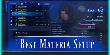 Best Materia Setup Top Banner