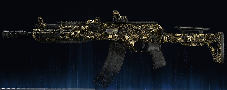 Shattered Gold (AK-27) Camo