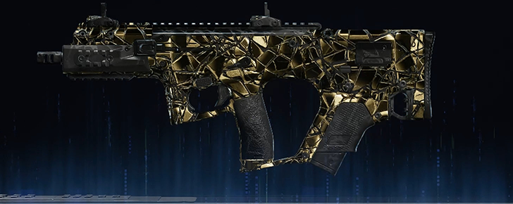 Shattered Gold (Razor 9mm) Camo