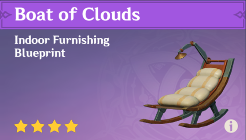 Genshin Impact - How to Get Boat of Clouds Furnishing