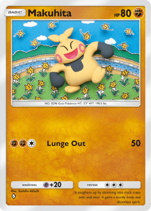 Pokemon TCG Pocket - B1 126 Makuhita