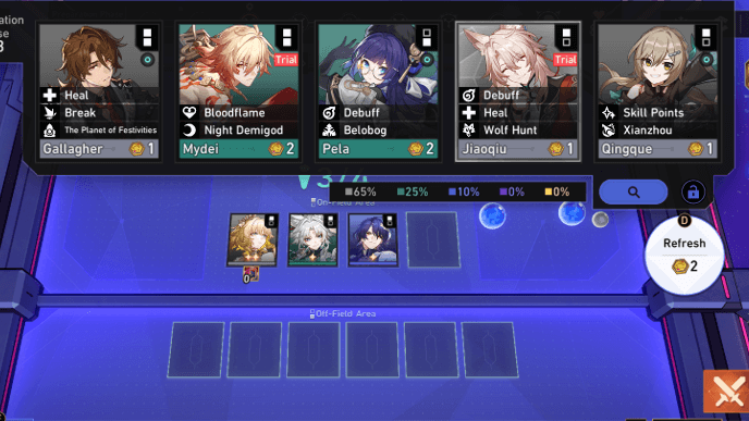 Star Rail - Currency Wars Free Trial Characters