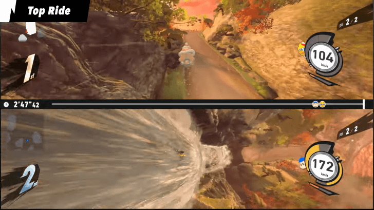 Local Split Screen View Horizontally