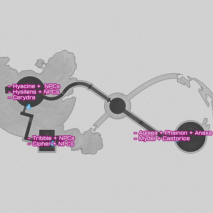HSR Eternity or a Single Page - Chrysos Heir Locations 3