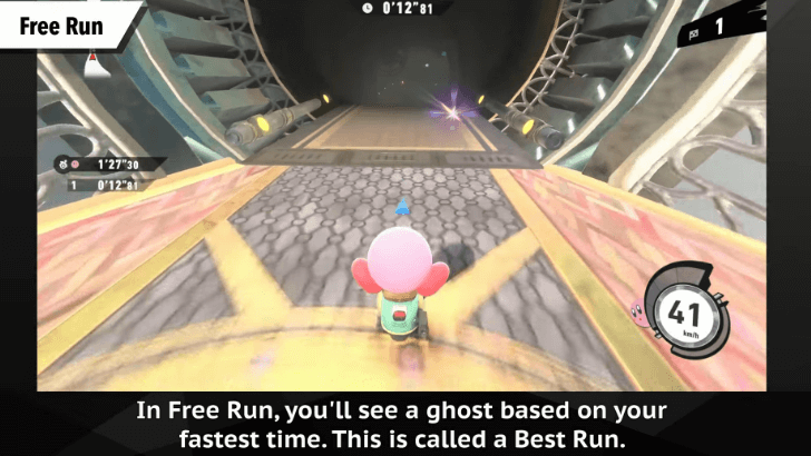 Kirby Air Riders - Free Run Air Ride Mode