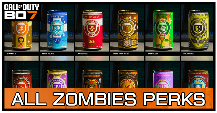 Zombies Perks Top Banner