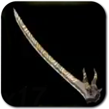 Age of Imprisonment Silver Lynel Saber Horn