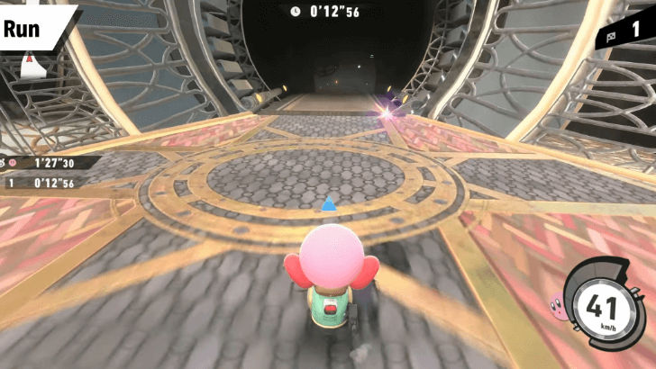 Free Run Race with One Lap