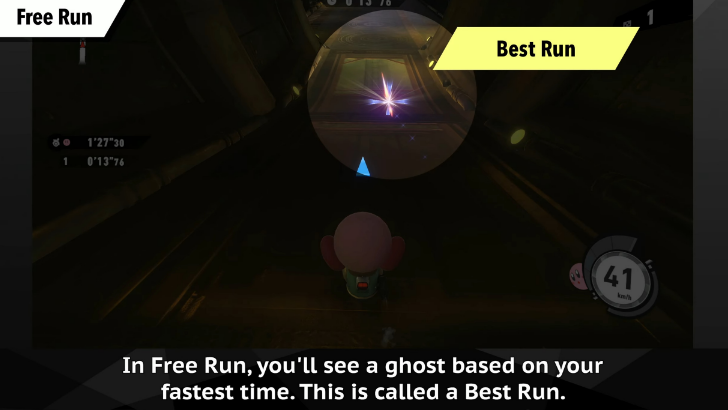 Free Run Race Against the Best Run