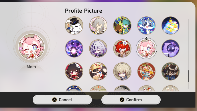 Honkai Star Rail - Fallen Petals, Leave Fading Traces of Fragrance - Mem Profile Pic