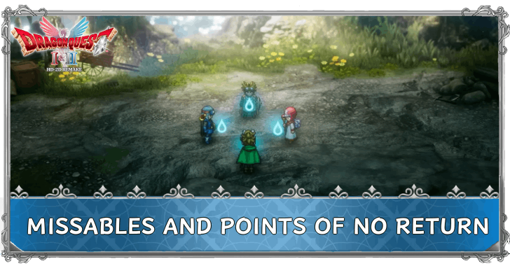 Dragon Quest 2 - Missables
