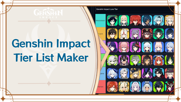 Genshin Impact - Tier List Maker