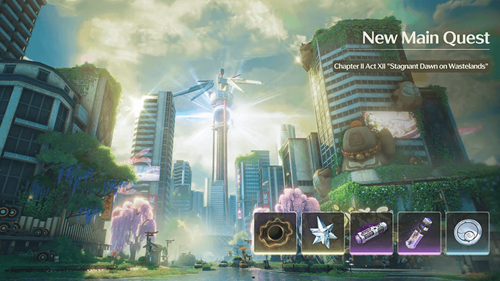 Wuthering Waves Stagnant Dawn on Wastelands